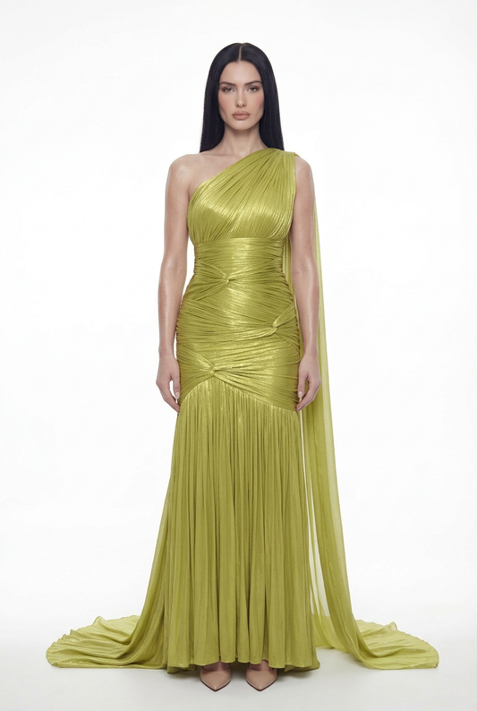 Green Organza Dress